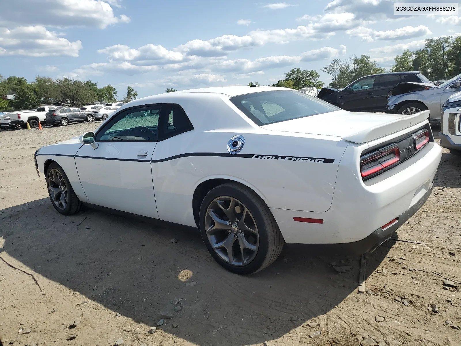 2015 Dodge Challenger Sxt VIN: 2C3CDZAGXFH888296 Lot: 67748724