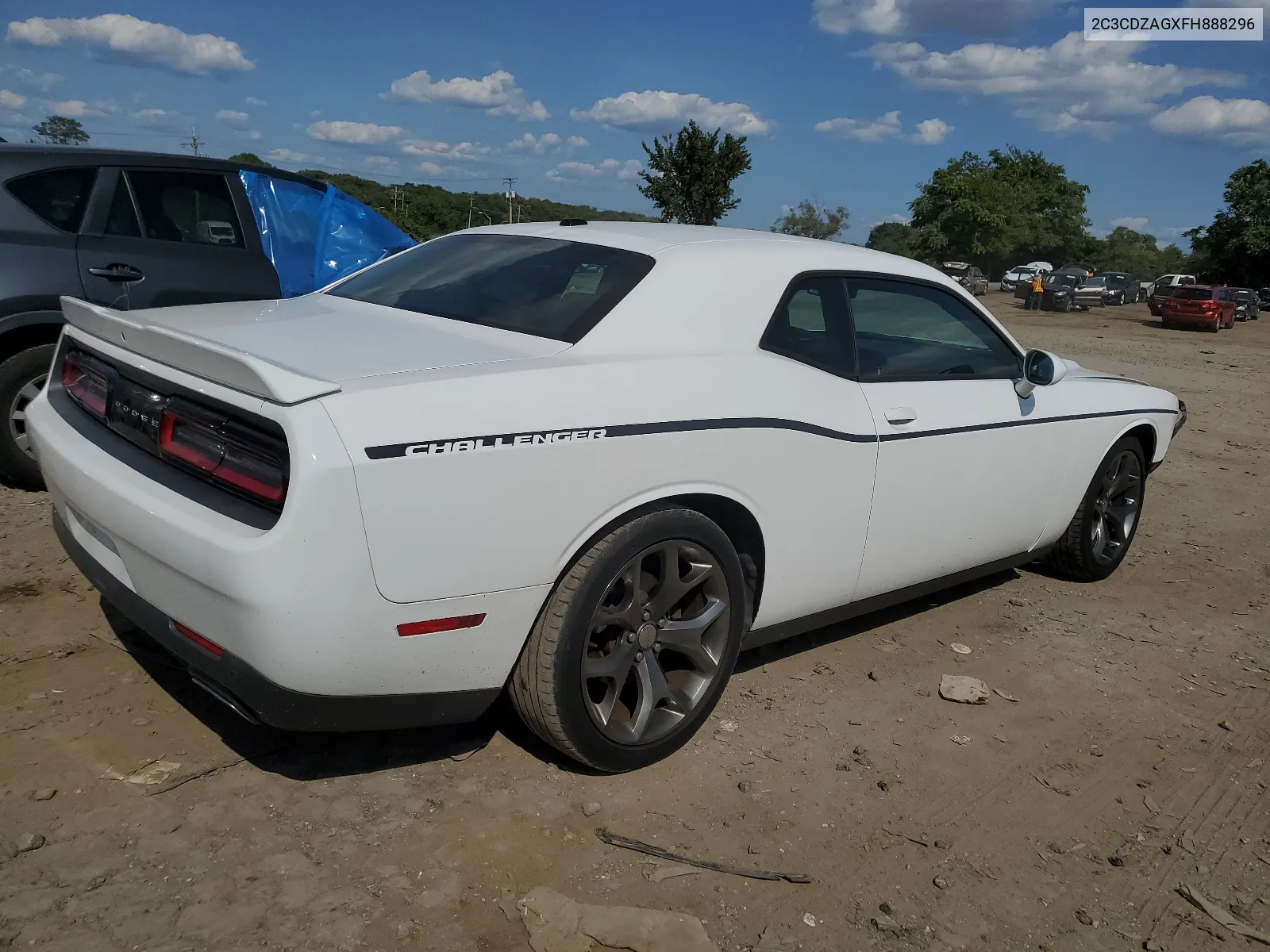 2015 Dodge Challenger Sxt VIN: 2C3CDZAGXFH888296 Lot: 67748724