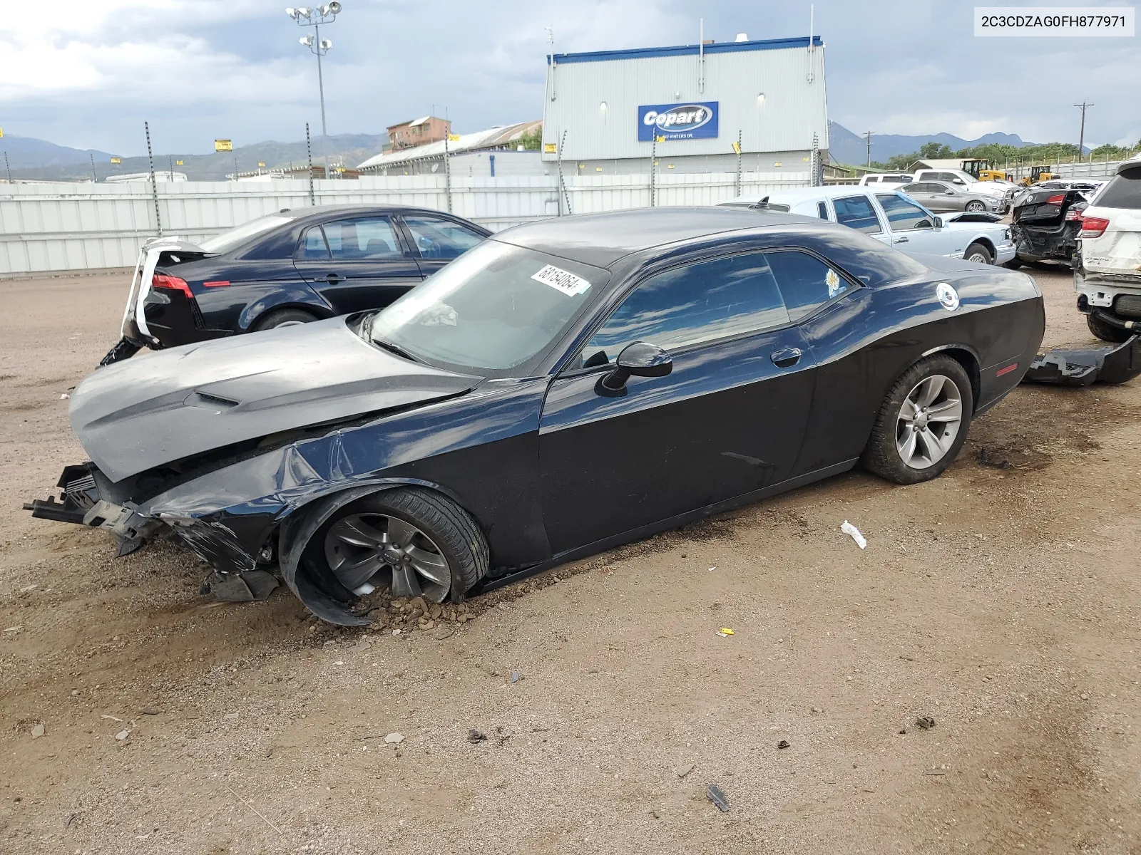 2015 Dodge Challenger Sxt VIN: 2C3CDZAG0FH877971 Lot: 68154064