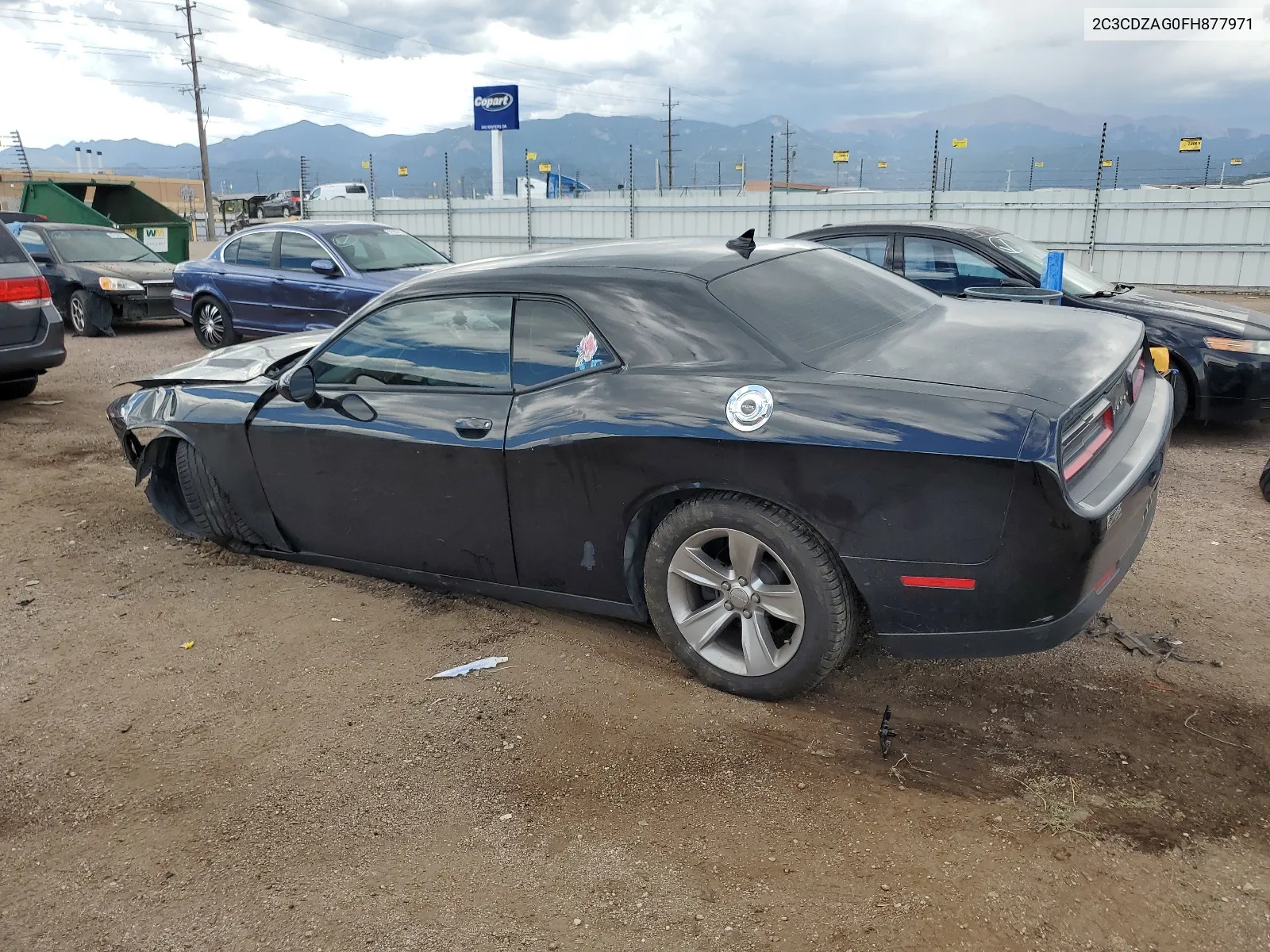 2015 Dodge Challenger Sxt VIN: 2C3CDZAG0FH877971 Lot: 68154064