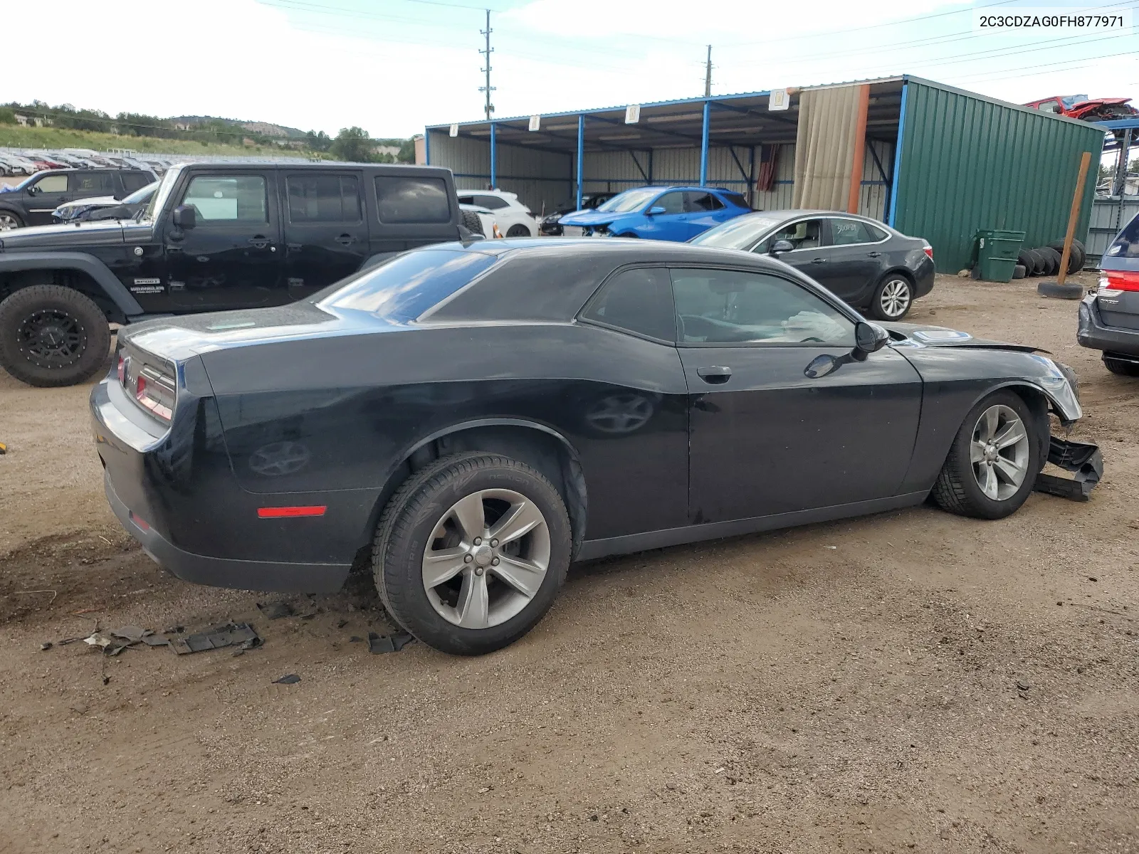 2015 Dodge Challenger Sxt VIN: 2C3CDZAG0FH877971 Lot: 68154064