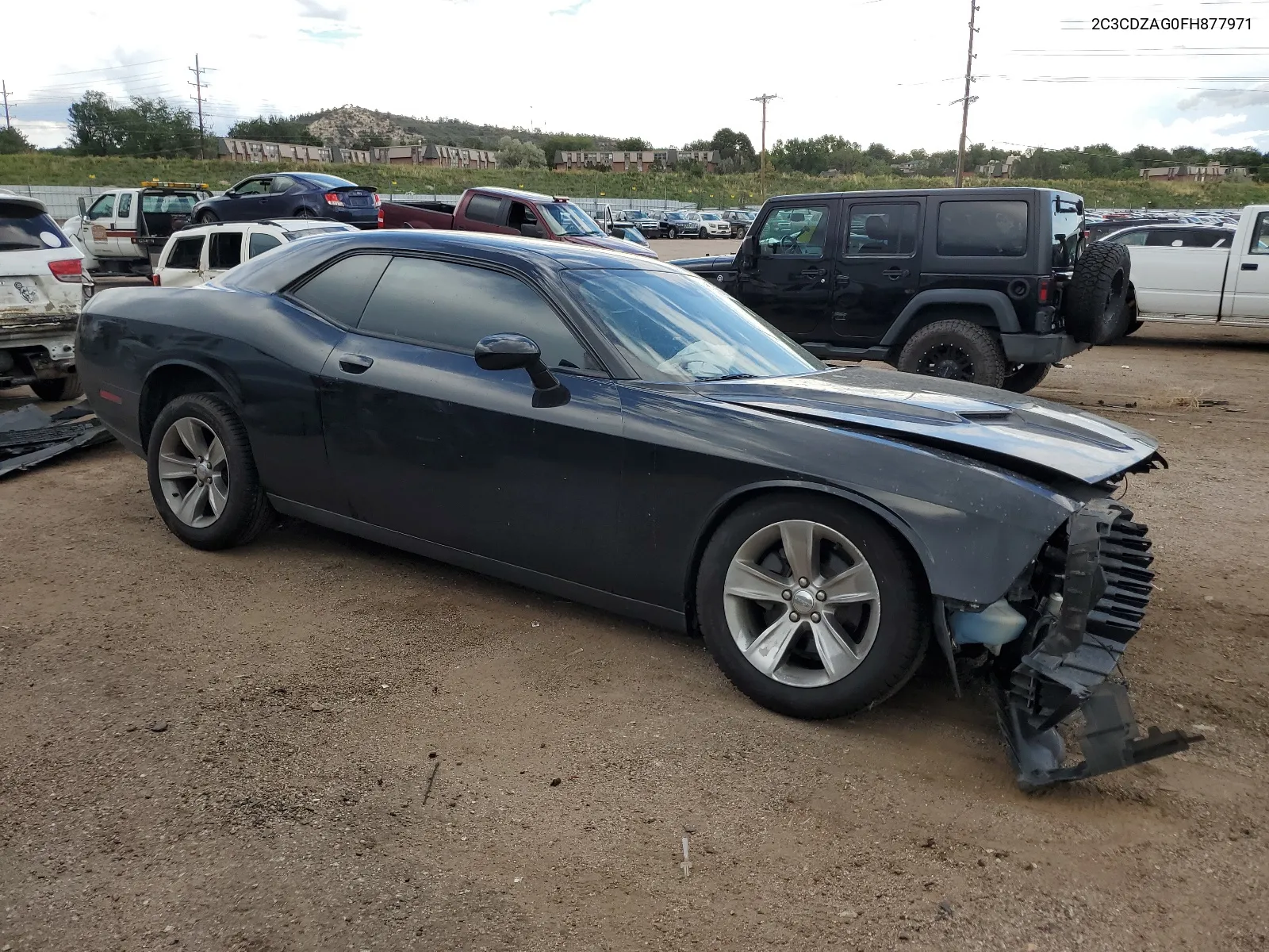 2015 Dodge Challenger Sxt VIN: 2C3CDZAG0FH877971 Lot: 68154064