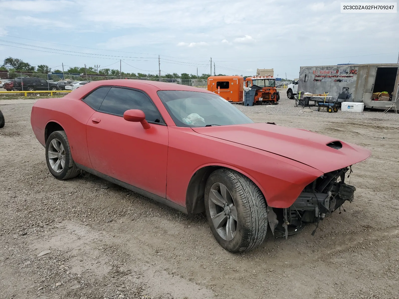 2C3CDZAG2FH709247 2015 Dodge Challenger Sxt