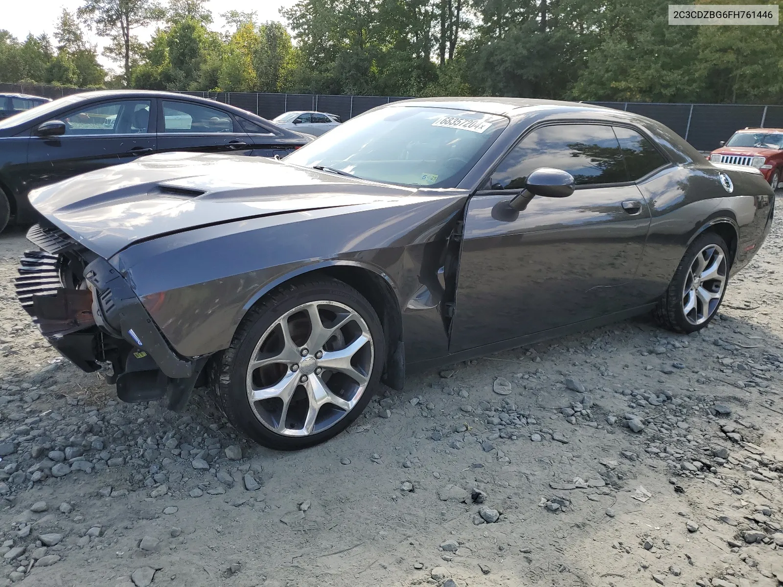 2015 Dodge Challenger Sxt Plus VIN: 2C3CDZBG6FH761446 Lot: 68357204