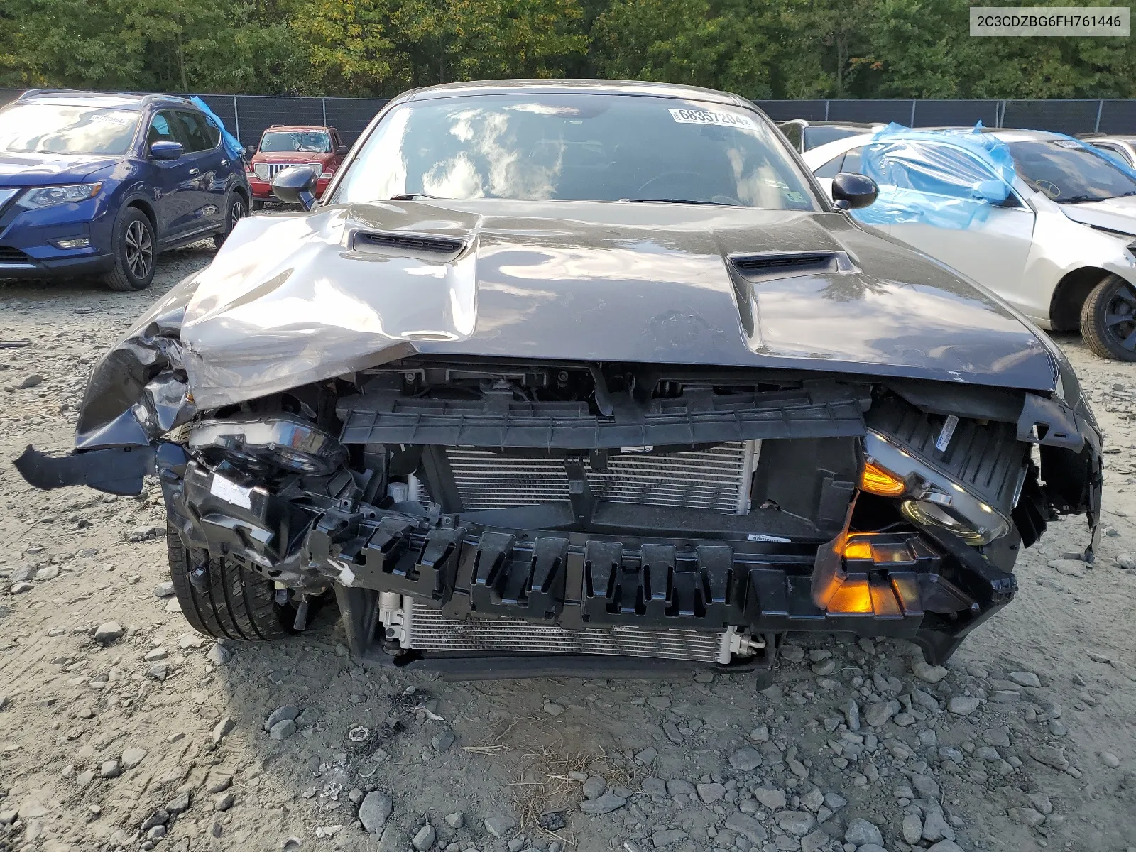 2C3CDZBG6FH761446 2015 Dodge Challenger Sxt Plus