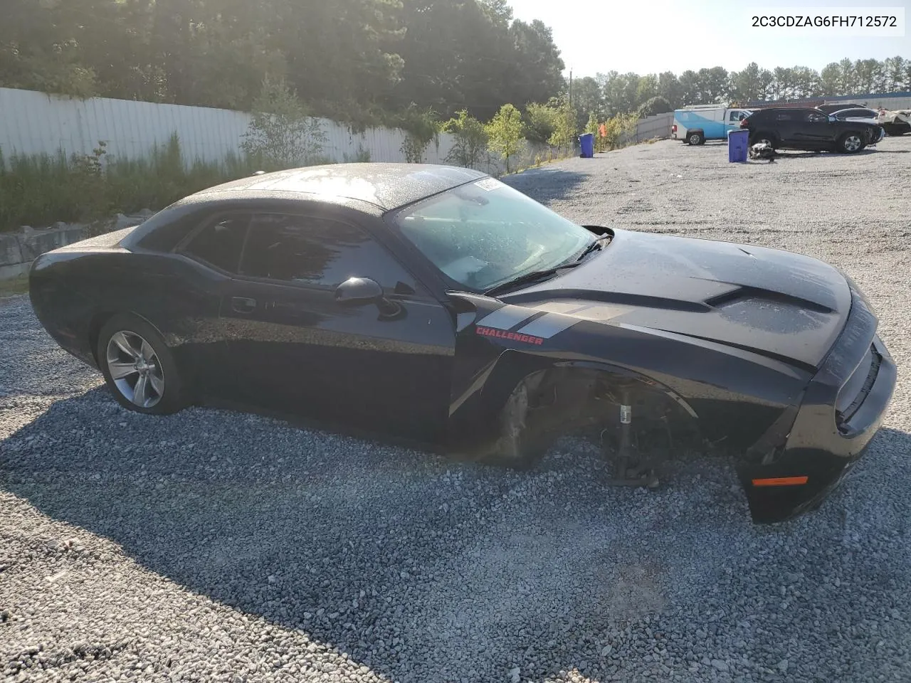 2015 Dodge Challenger Sxt VIN: 2C3CDZAG6FH712572 Lot: 68451834