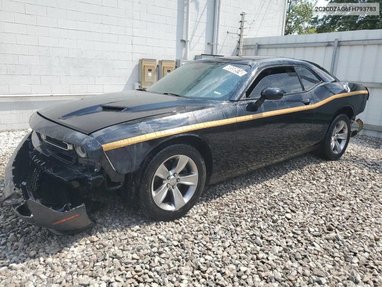 2015 Dodge Challenger Sxt VIN: 2C3CDZAG6FH793783 Lot: 68550974