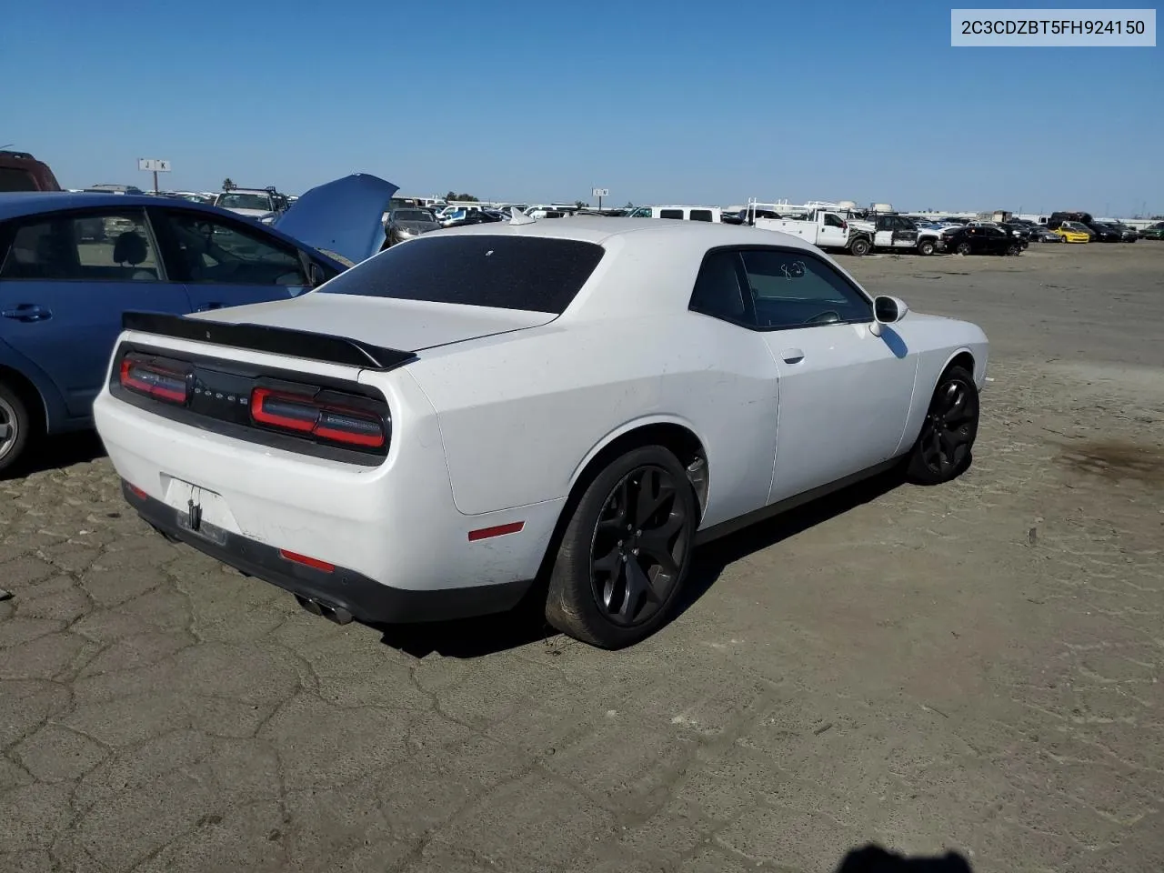 2C3CDZBT5FH924150 2015 Dodge Challenger Sxt Plus