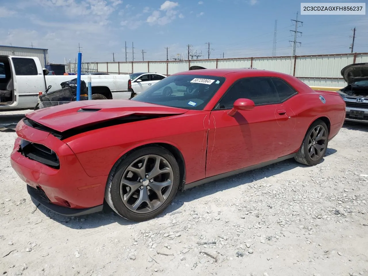 2015 Dodge Challenger Sxt VIN: 2C3CDZAGXFH856237 Lot: 68720364