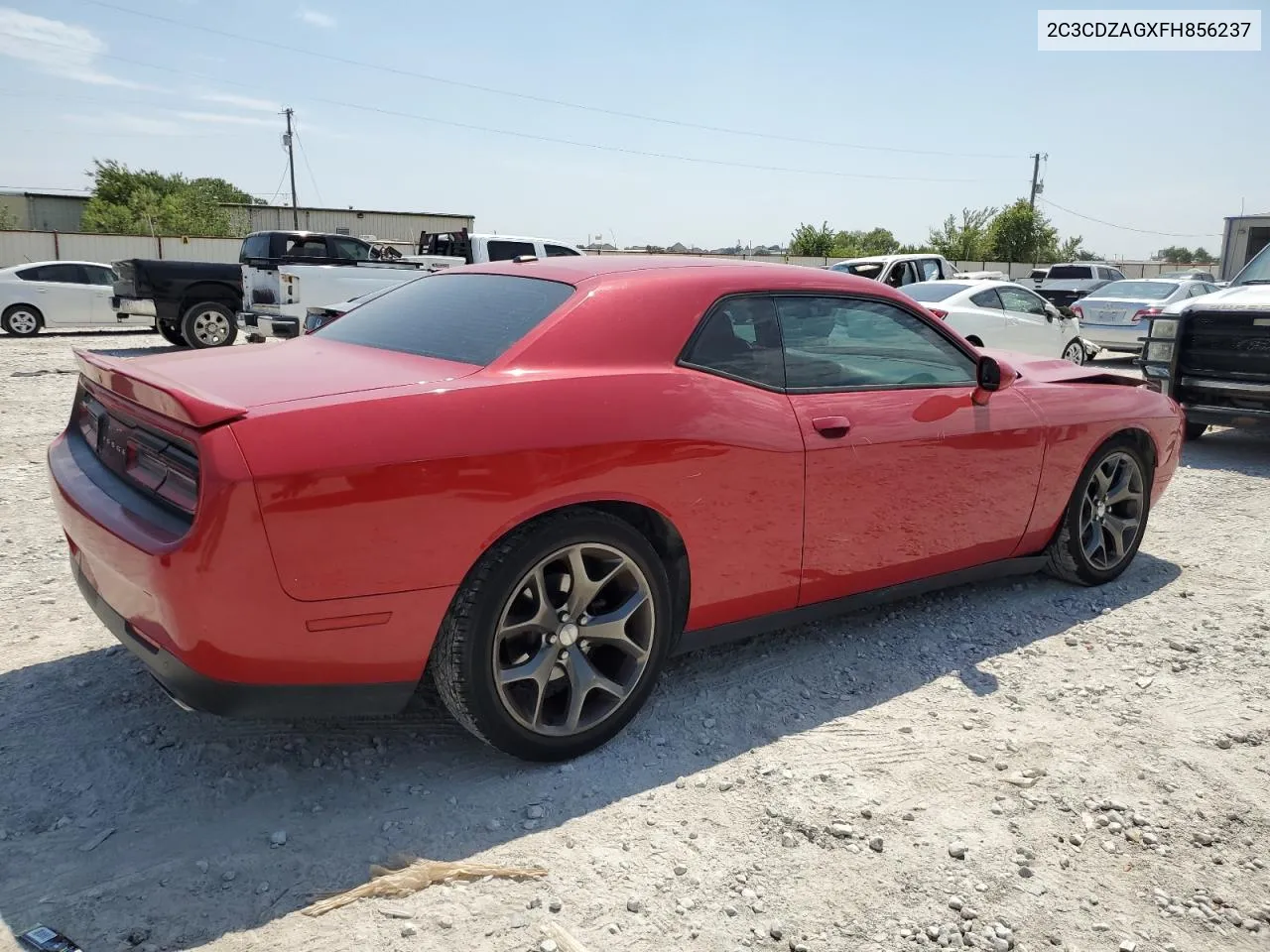 2015 Dodge Challenger Sxt VIN: 2C3CDZAGXFH856237 Lot: 68720364