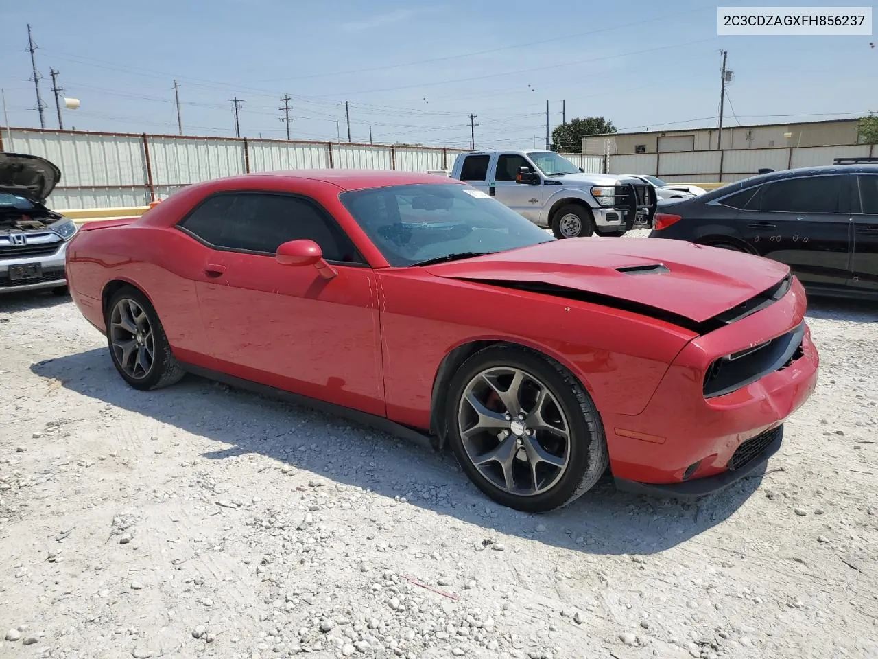 2015 Dodge Challenger Sxt VIN: 2C3CDZAGXFH856237 Lot: 68720364