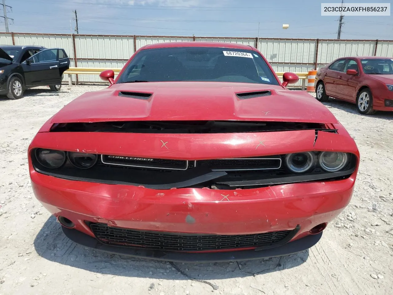 2015 Dodge Challenger Sxt VIN: 2C3CDZAGXFH856237 Lot: 68720364