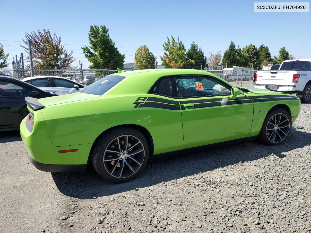 2015 Dodge Challenger R/T Scat Pack VIN: 2C3CDZFJ1FH704920 Lot: 69083344