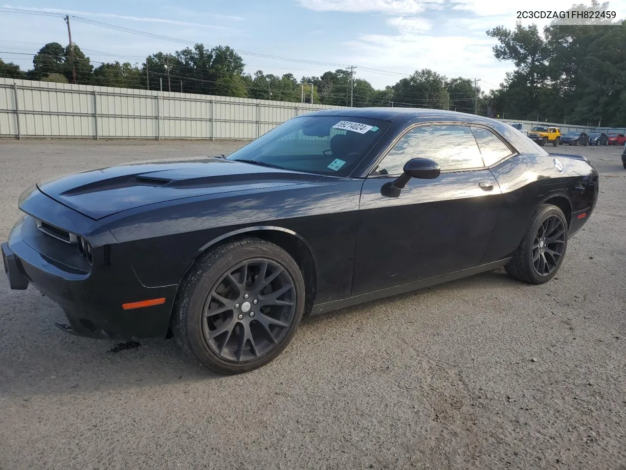 2015 Dodge Challenger Sxt VIN: 2C3CDZAG1FH822459 Lot: 69214024