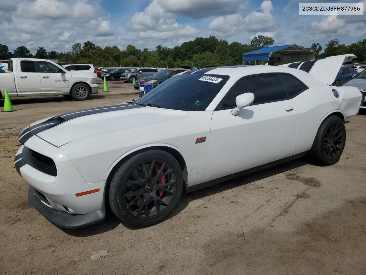 2015 Dodge Challenger Srt 392 VIN: 2C3CDZDJ8FH877966 Lot: 69284824