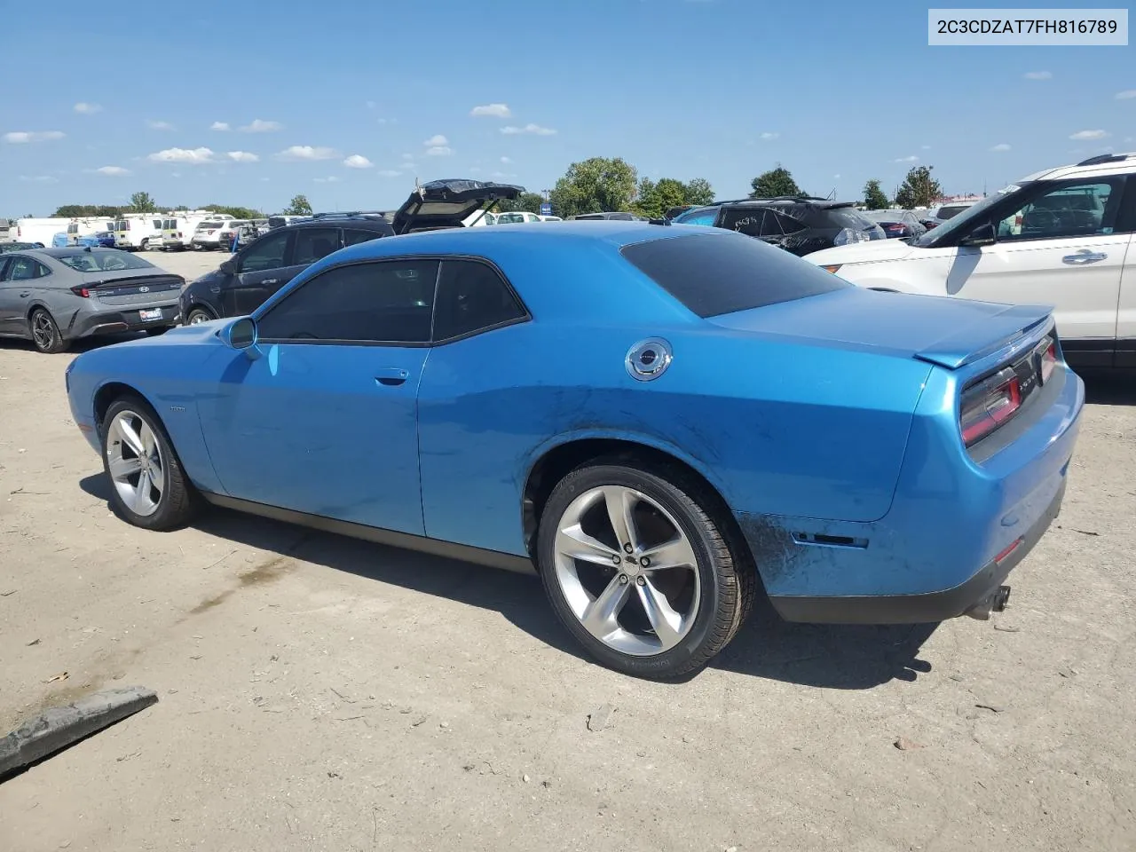 2015 Dodge Challenger Sxt VIN: 2C3CDZAT7FH816789 Lot: 69318864