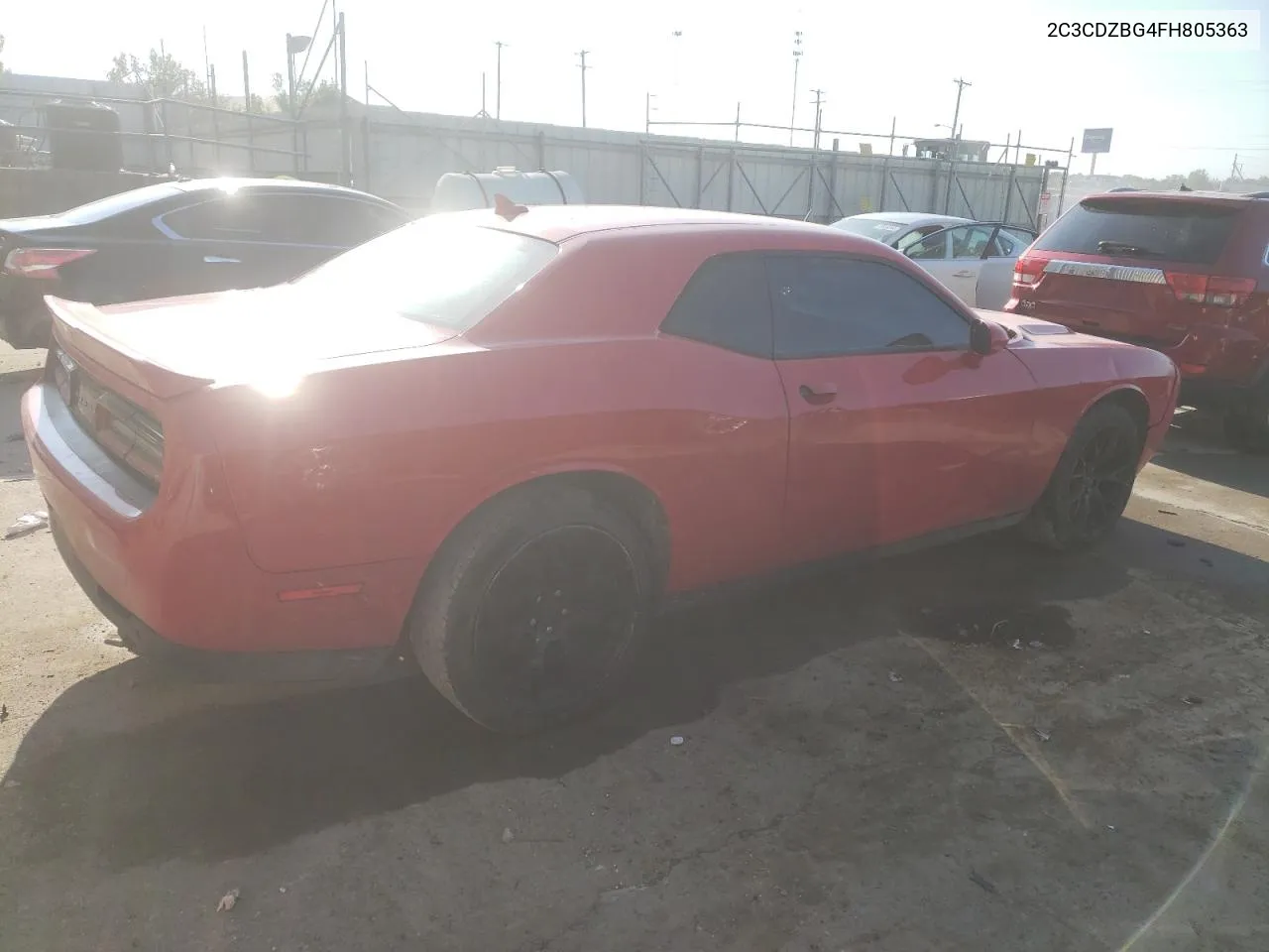 2C3CDZBG4FH805363 2015 Dodge Challenger Sxt Plus