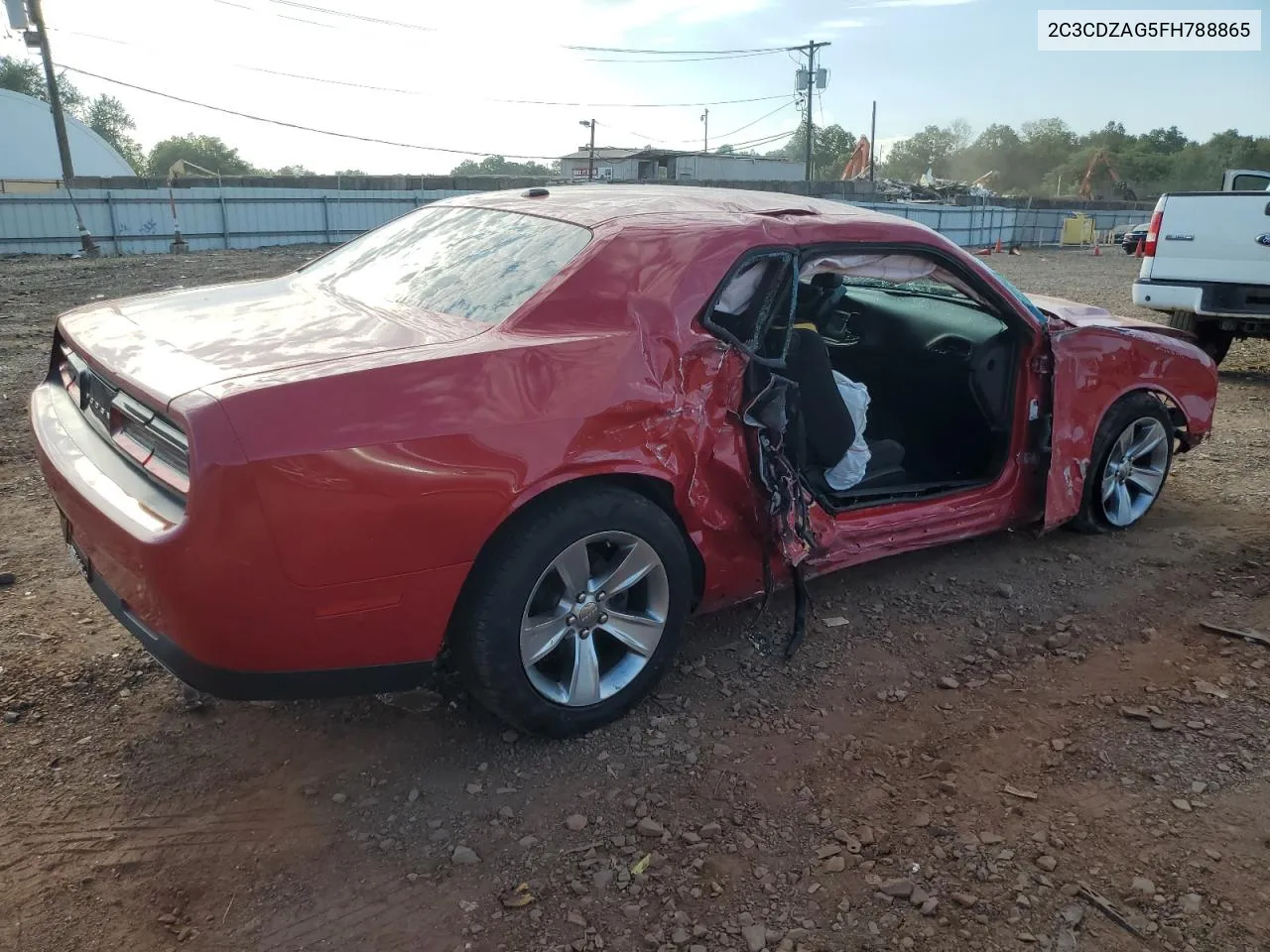 2015 Dodge Challenger Sxt VIN: 2C3CDZAG5FH788865 Lot: 69387864