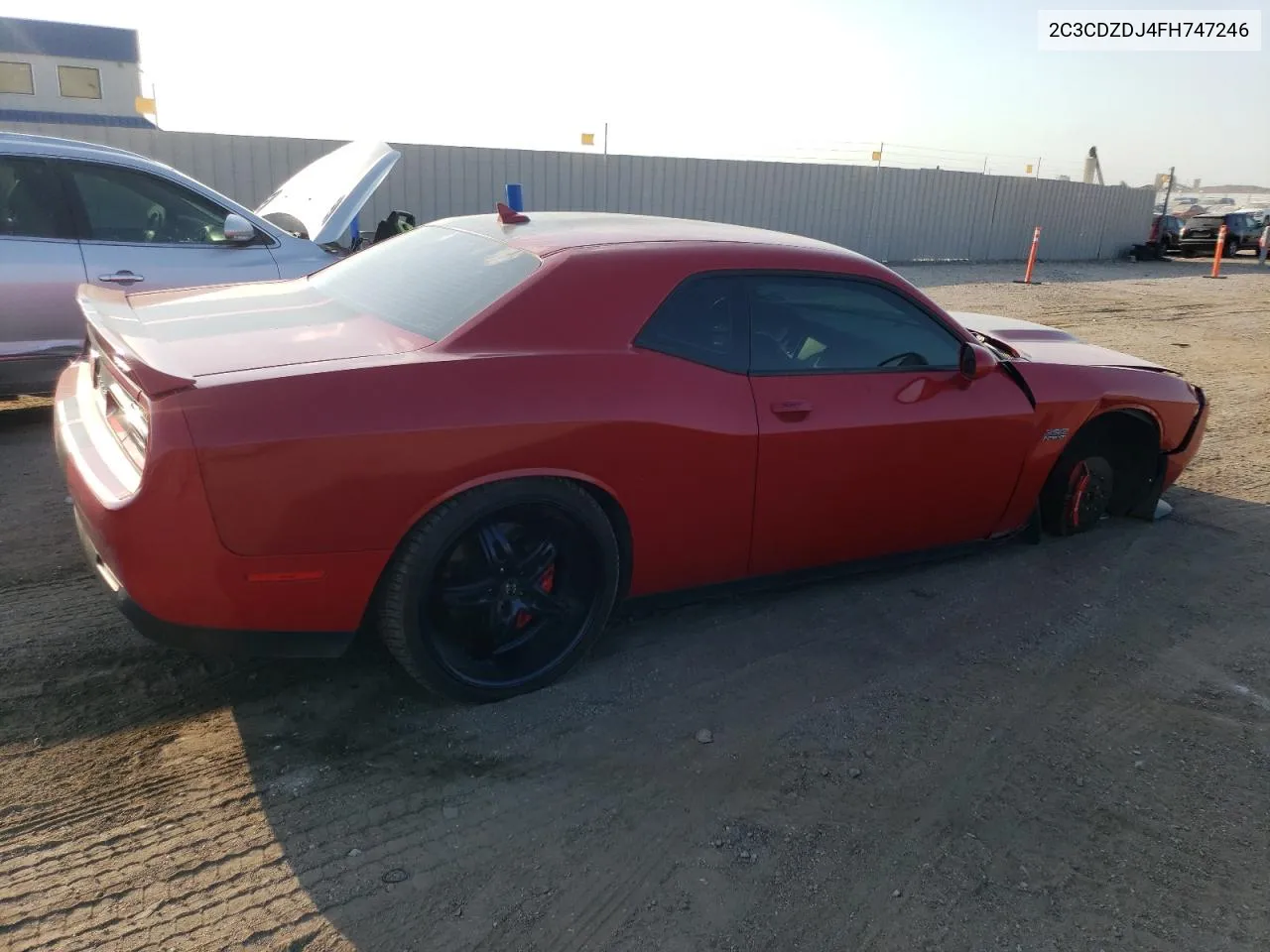 2C3CDZDJ4FH747246 2015 Dodge Challenger Srt 392