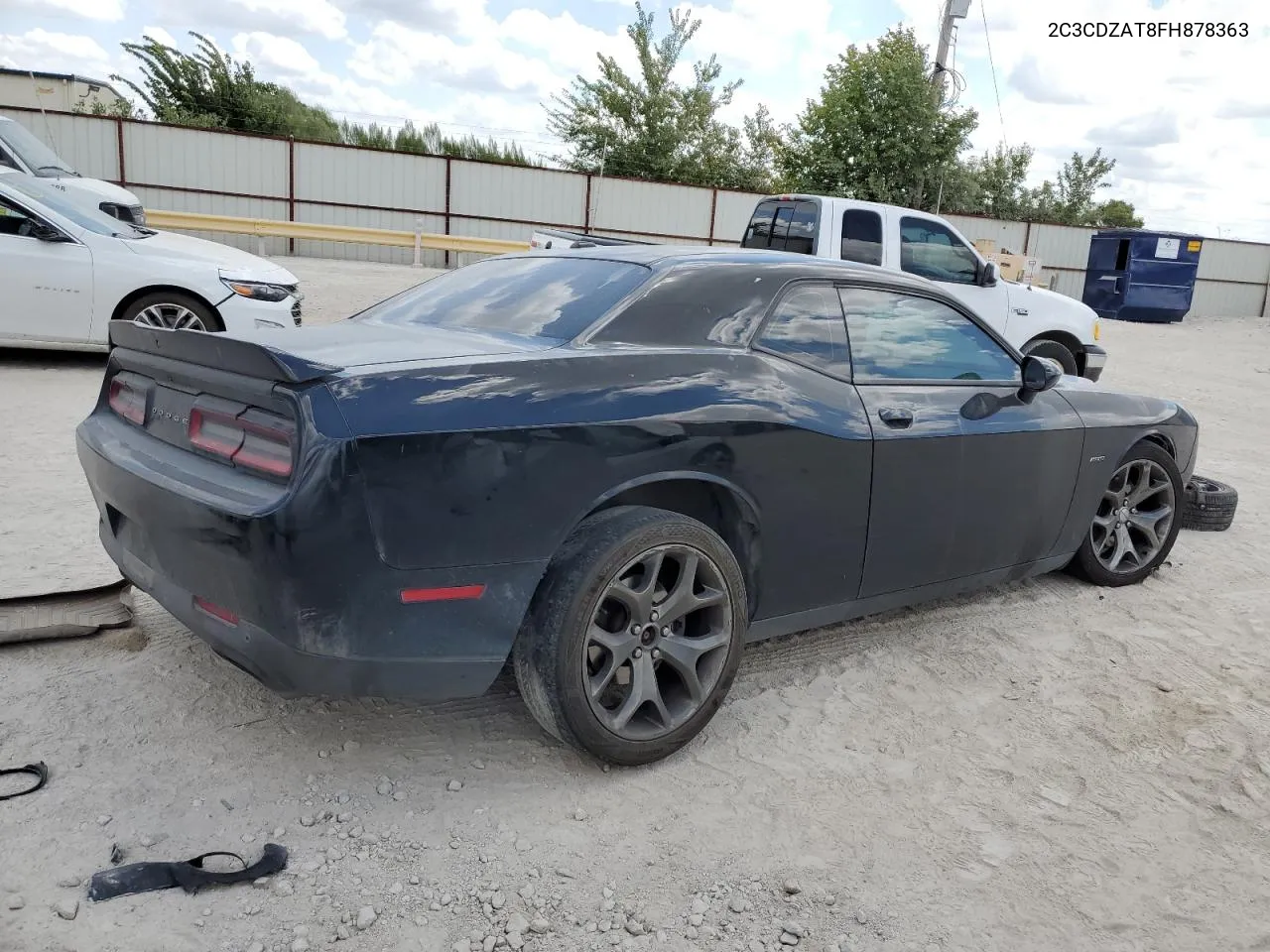 2C3CDZAT8FH878363 2015 Dodge Challenger Sxt