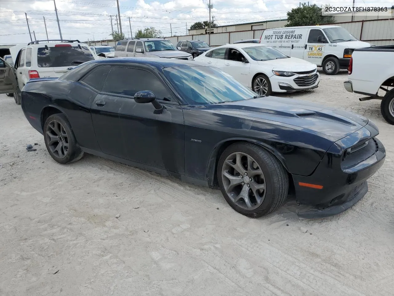 2015 Dodge Challenger Sxt VIN: 2C3CDZAT8FH878363 Lot: 69463824