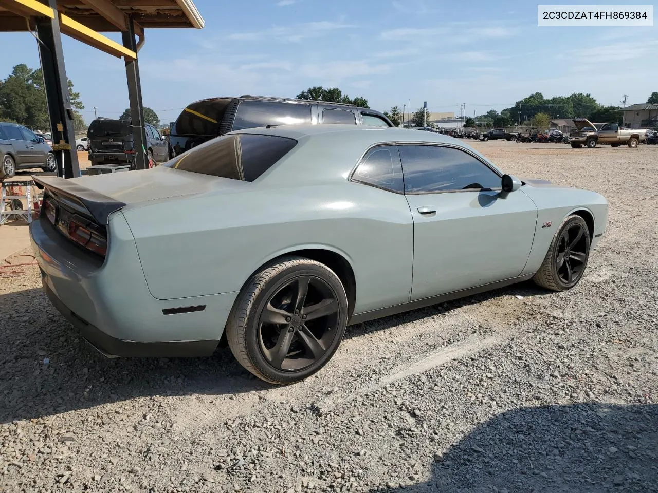 2C3CDZAT4FH869384 2015 Dodge Challenger Sxt