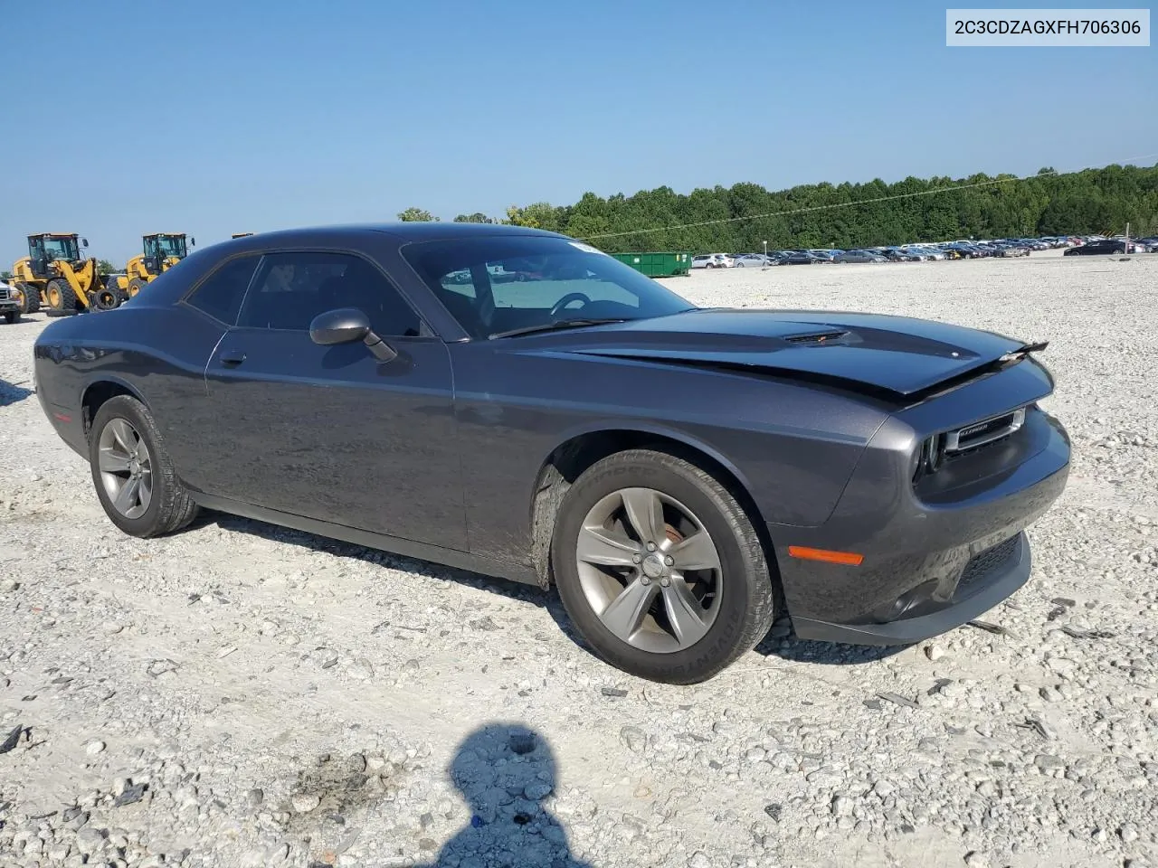 2015 Dodge Challenger Sxt VIN: 2C3CDZAGXFH706306 Lot: 69493744