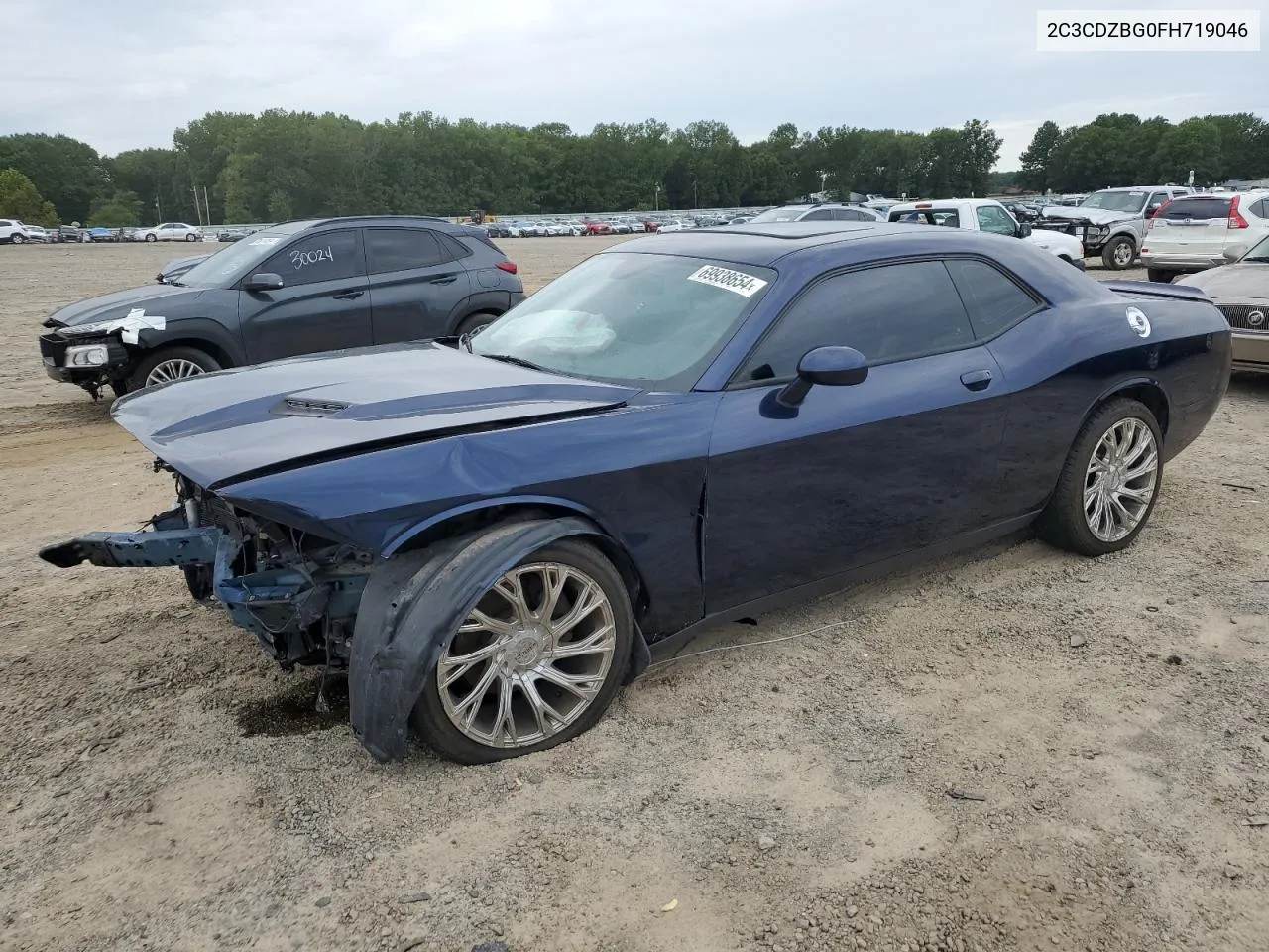 2015 Dodge Challenger Sxt Plus VIN: 2C3CDZBG0FH719046 Lot: 69938654