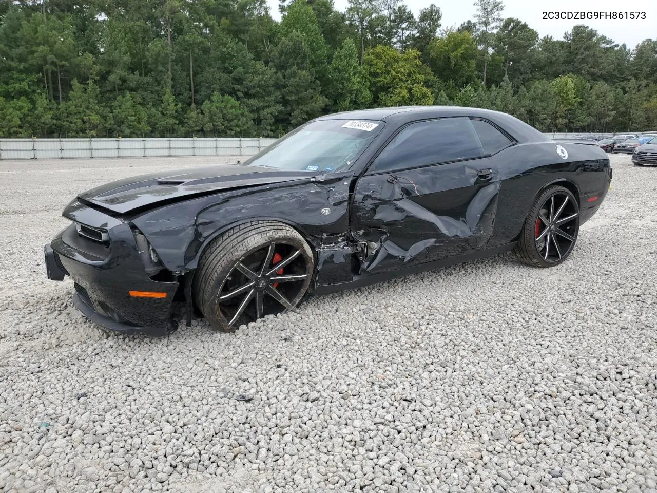 2015 Dodge Challenger Sxt Plus VIN: 2C3CDZBG9FH861573 Lot: 70134374