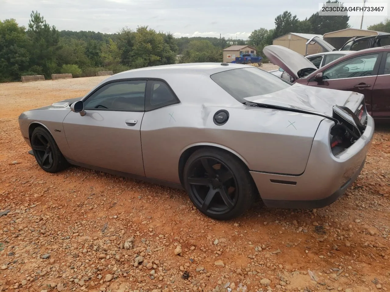 2015 Dodge Challenger Sxt VIN: 2C3CDZAG4FH733467 Lot: 70257554