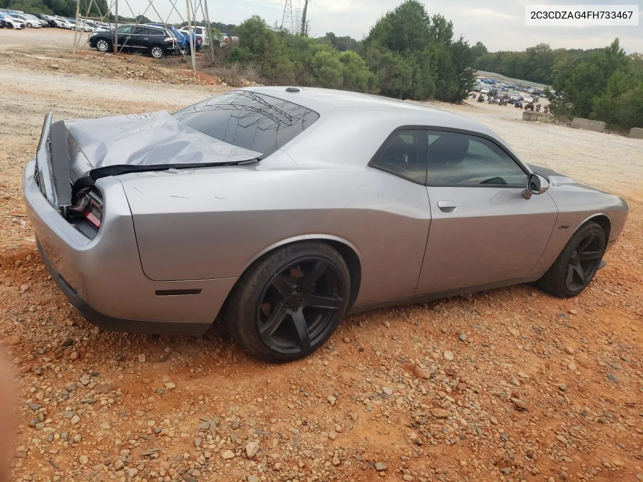 2015 Dodge Challenger Sxt VIN: 2C3CDZAG4FH733467 Lot: 70257554