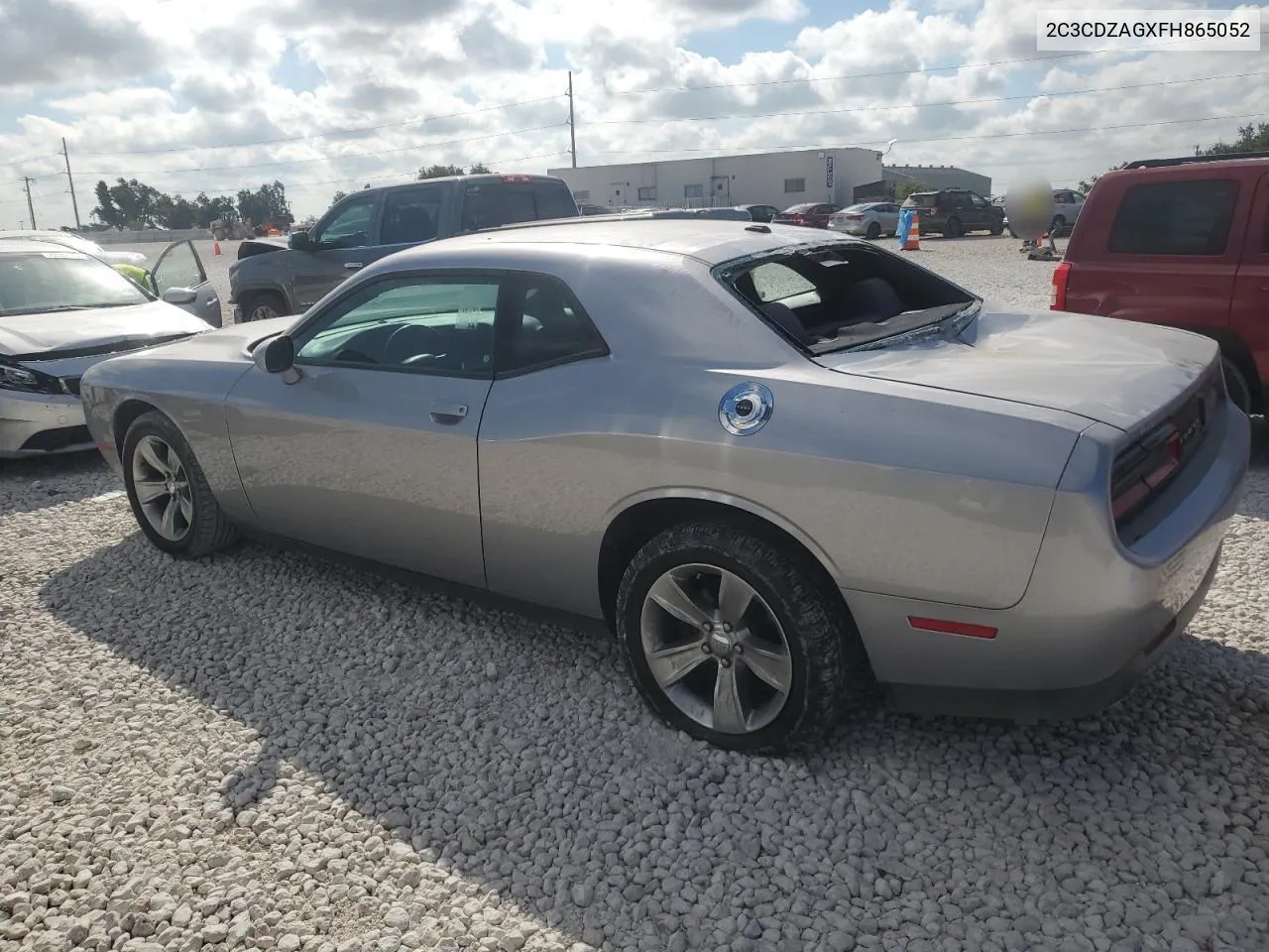 2015 Dodge Challenger Sxt VIN: 2C3CDZAGXFH865052 Lot: 70290084