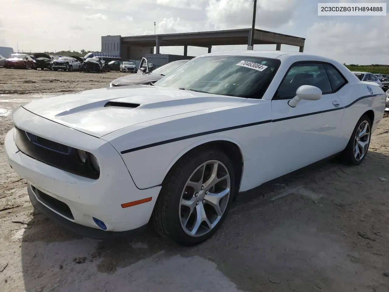 2015 Dodge Challenger Sxt Plus VIN: 2C3CDZBG1FH894888 Lot: 70463084