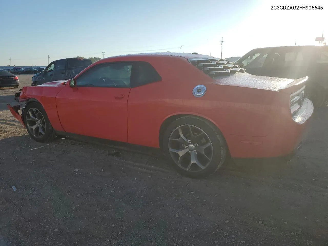 2C3CDZAG2FH906645 2015 Dodge Challenger Sxt