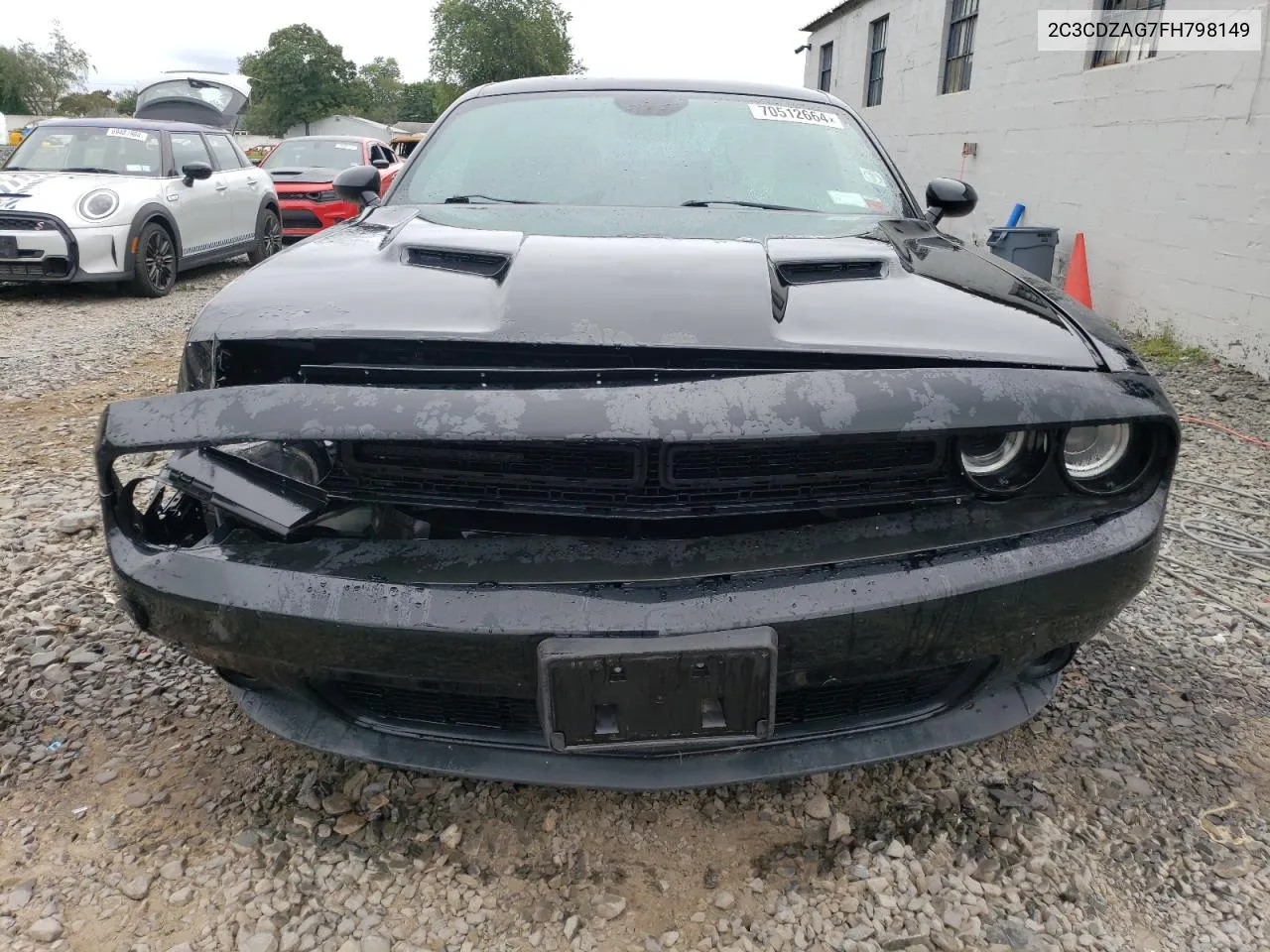 2015 Dodge Challenger Sxt VIN: 2C3CDZAG7FH798149 Lot: 70512664