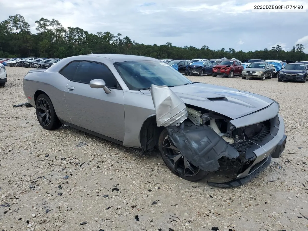 2015 Dodge Challenger Sxt Plus VIN: 2C3CDZBG8FH774490 Lot: 70621494