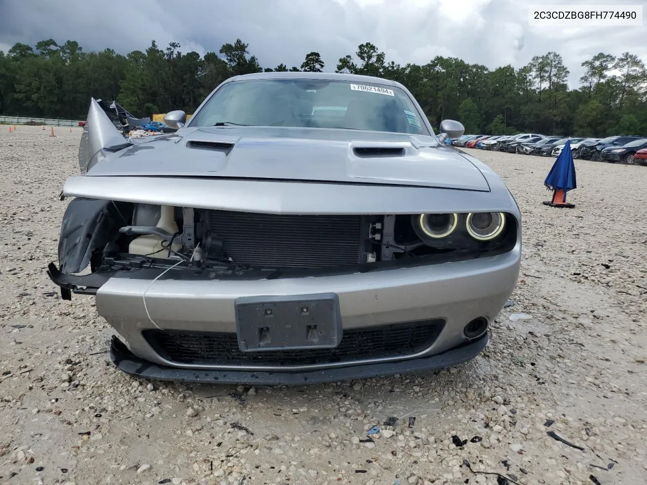 2015 Dodge Challenger Sxt Plus VIN: 2C3CDZBG8FH774490 Lot: 70621494