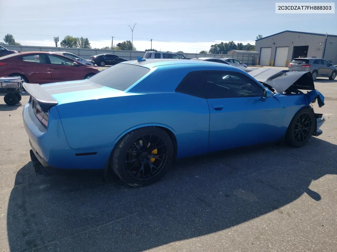 2C3CDZAT7FH888303 2015 Dodge Challenger Sxt