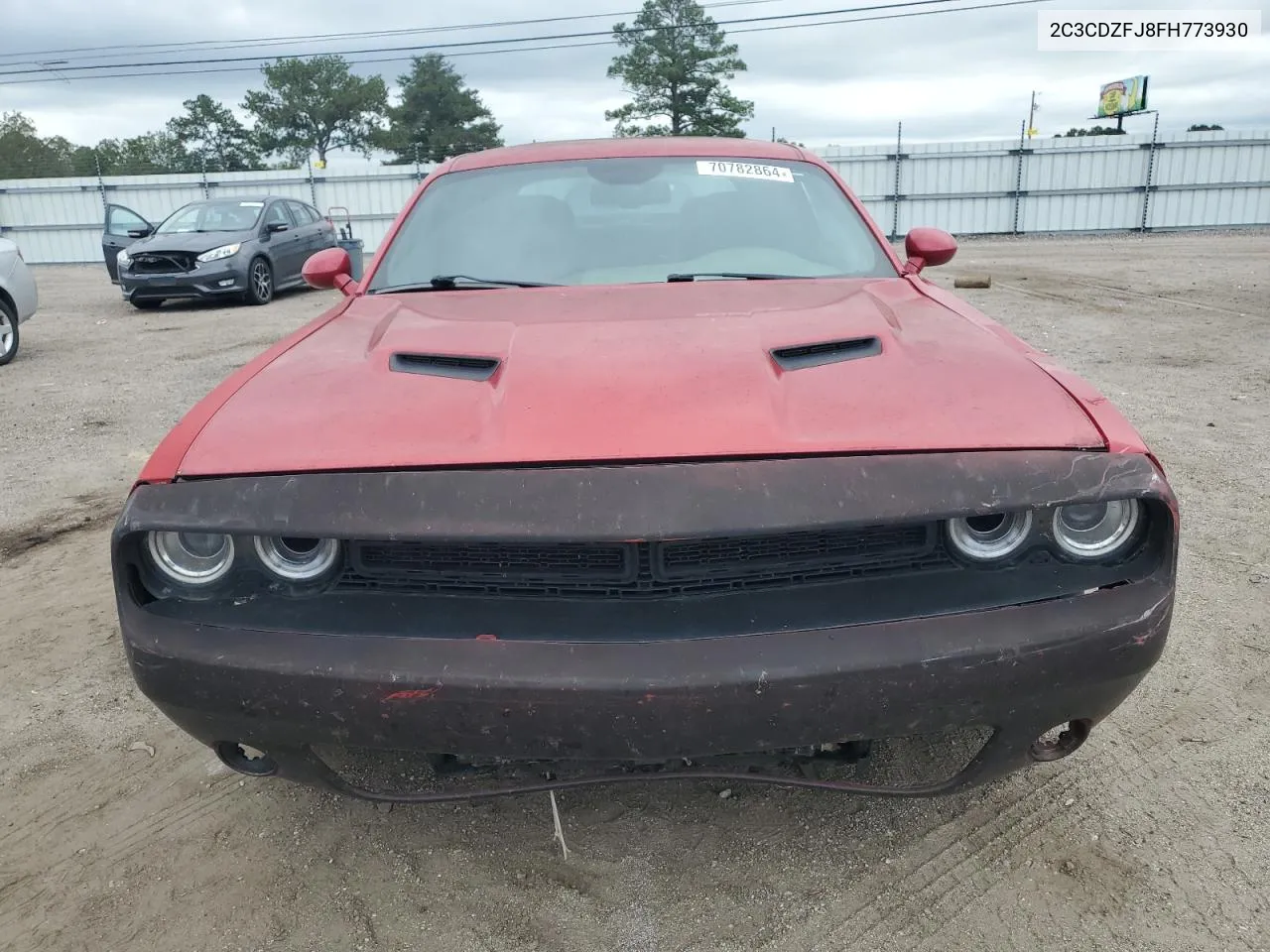 2015 Dodge Challenger R/T Scat Pack VIN: 2C3CDZFJ8FH773930 Lot: 70782864