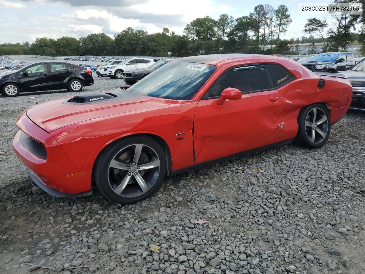 2015 Dodge Challenger Sxt Plus VIN: 2C3CDZBT7FH782965 Lot: 70816494