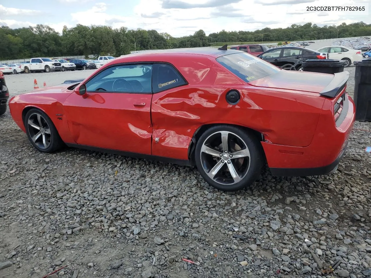 2015 Dodge Challenger Sxt Plus VIN: 2C3CDZBT7FH782965 Lot: 70816494