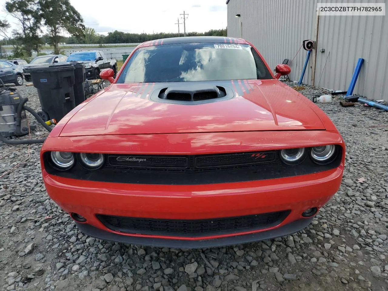 2015 Dodge Challenger Sxt Plus VIN: 2C3CDZBT7FH782965 Lot: 70816494