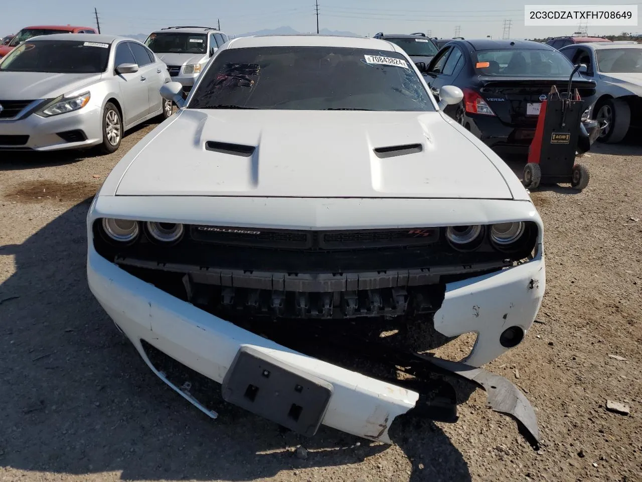 2015 Dodge Challenger Sxt VIN: 2C3CDZATXFH708649 Lot: 70843824