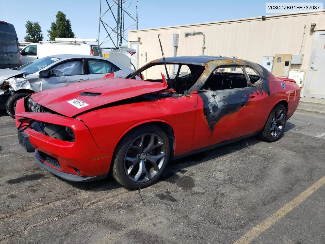 2015 Dodge Challenger Sxt Plus VIN: 2C3CDZBG1FH737037 Lot: 70856774