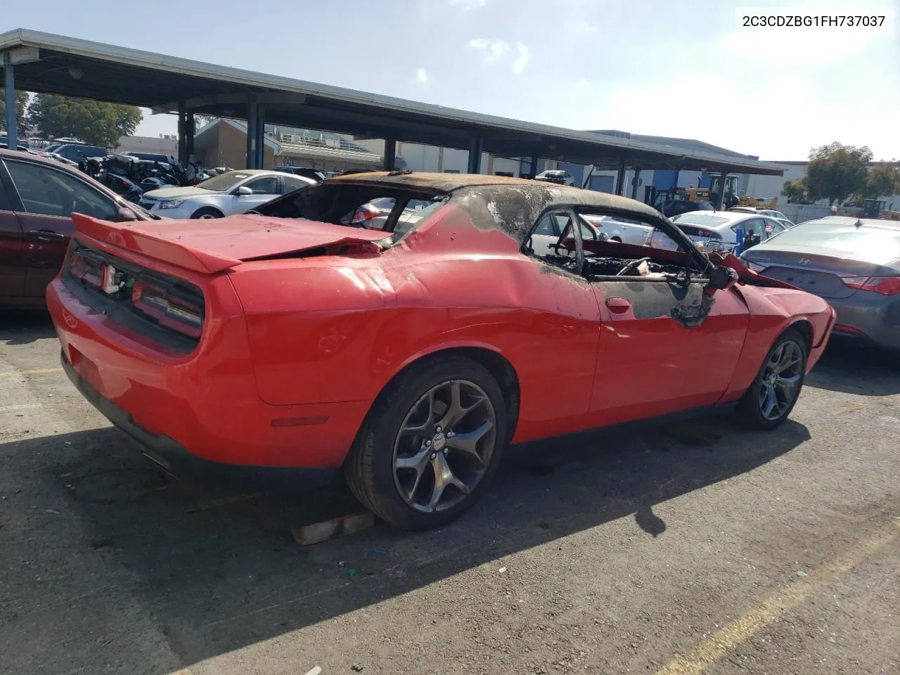 2C3CDZBG1FH737037 2015 Dodge Challenger Sxt Plus