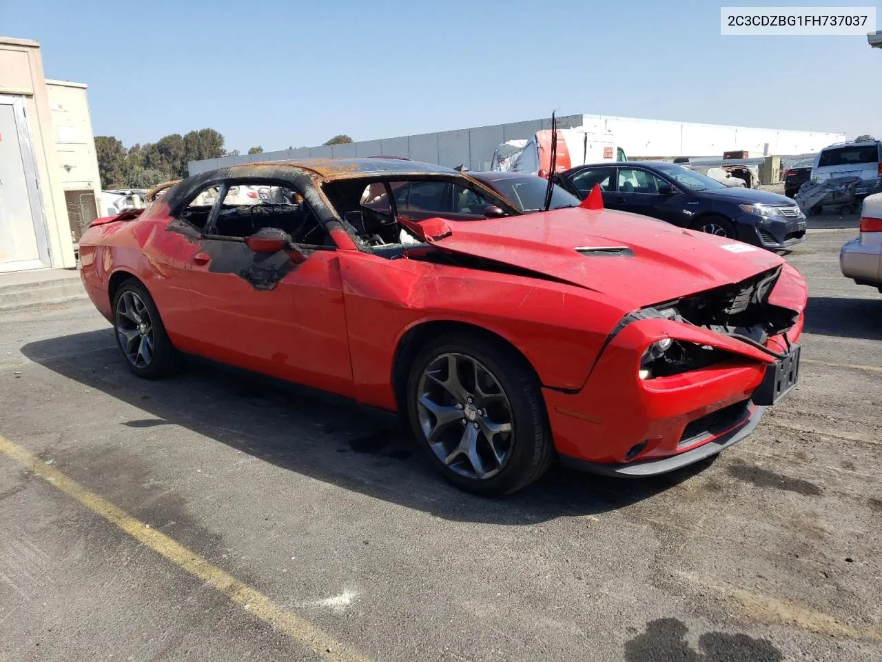 2015 Dodge Challenger Sxt Plus VIN: 2C3CDZBG1FH737037 Lot: 70856774