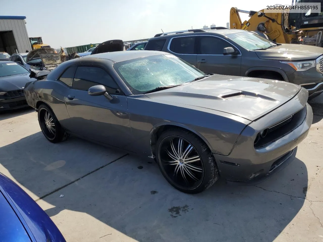 2015 Dodge Challenger Sxt VIN: 2C3CDZAG4FH855195 Lot: 71215954