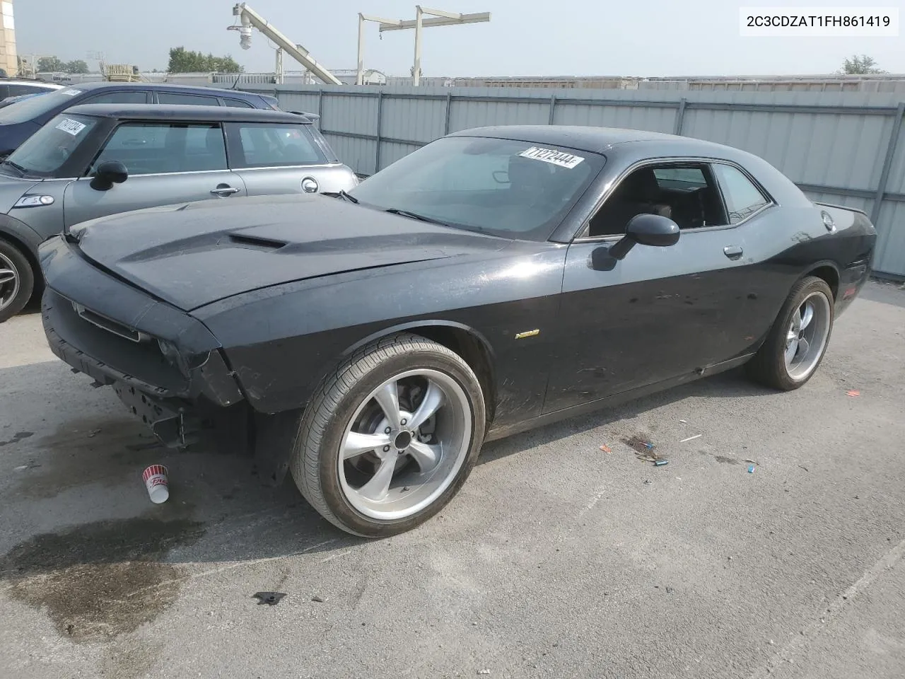 2015 Dodge Challenger Sxt VIN: 2C3CDZAT1FH861419 Lot: 71272444