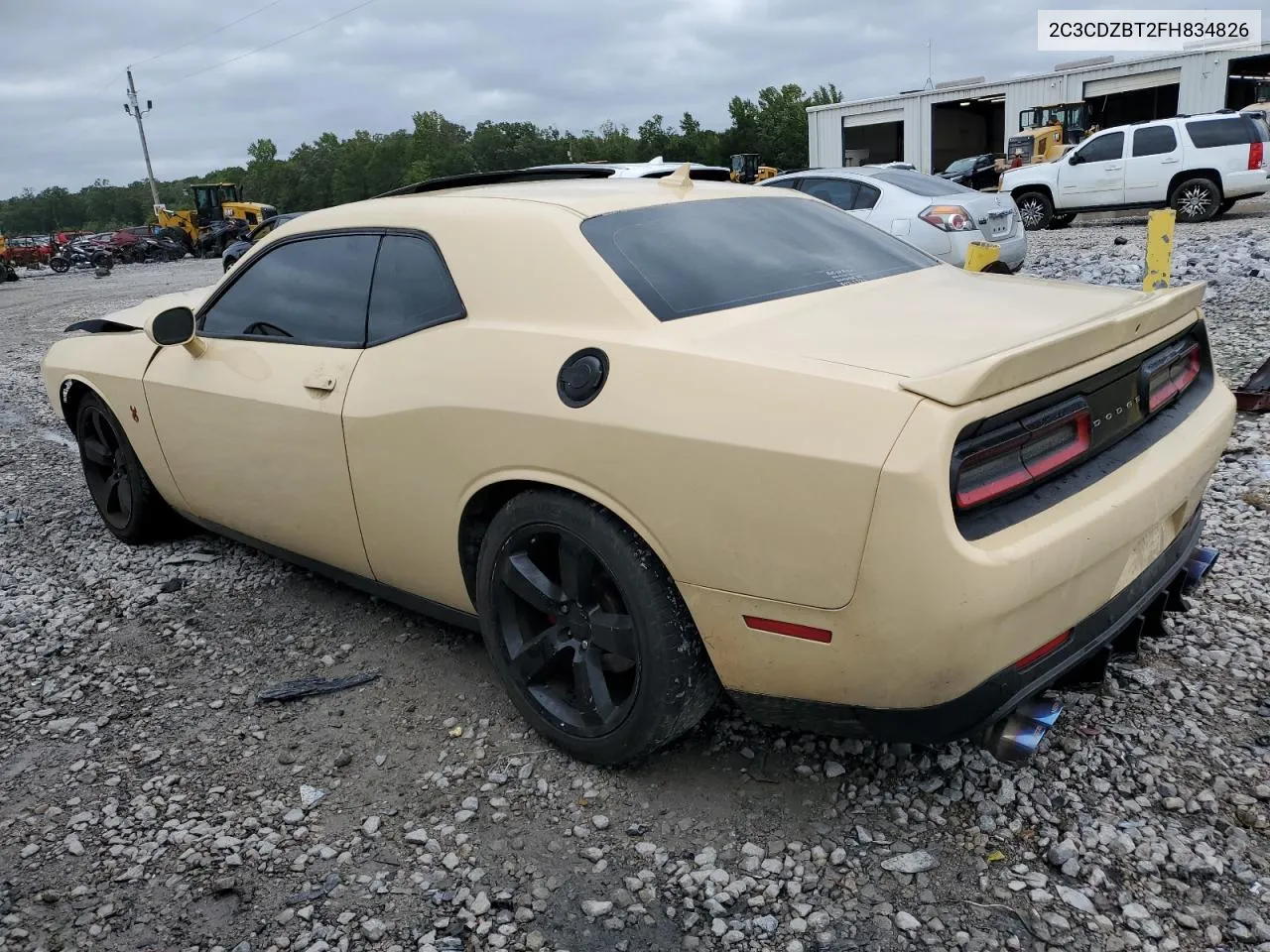 2015 Dodge Challenger Sxt Plus VIN: 2C3CDZBT2FH834826 Lot: 71407684