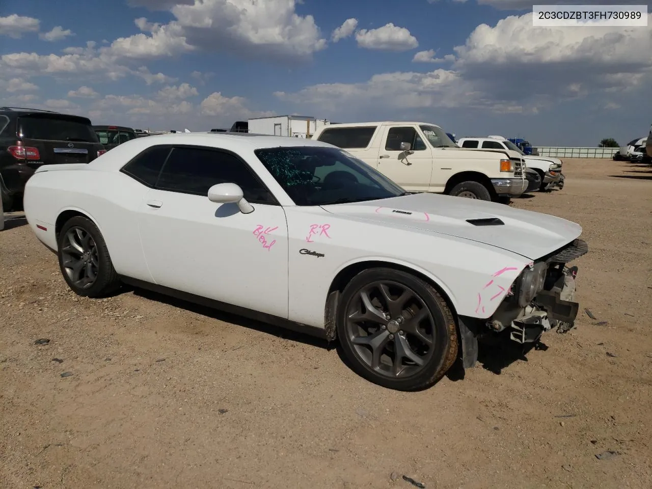 2015 Dodge Challenger Sxt Plus VIN: 2C3CDZBT3FH730989 Lot: 71523704